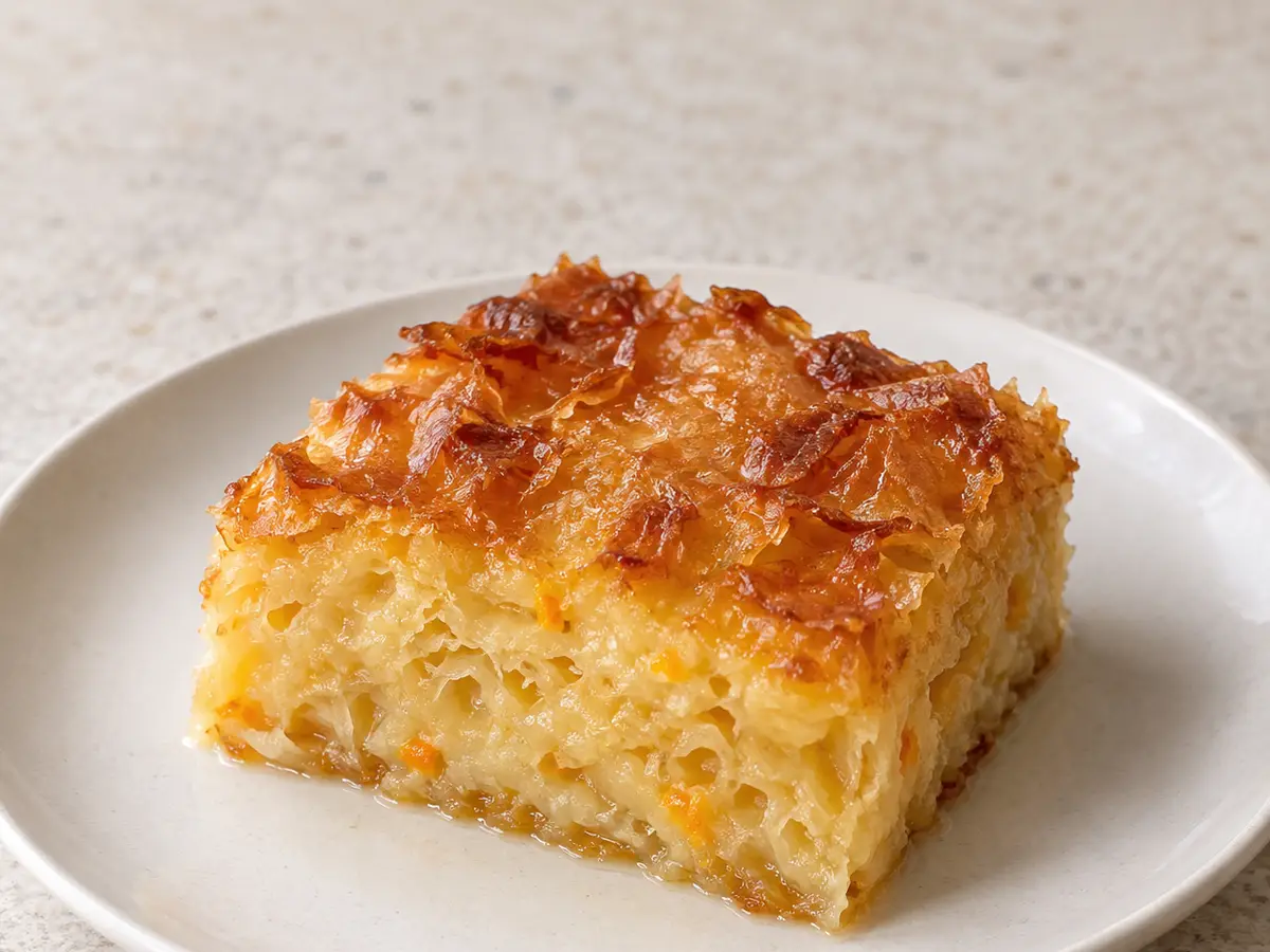 Portokalopita — Greek Orange Phyllo Cake with Syrup