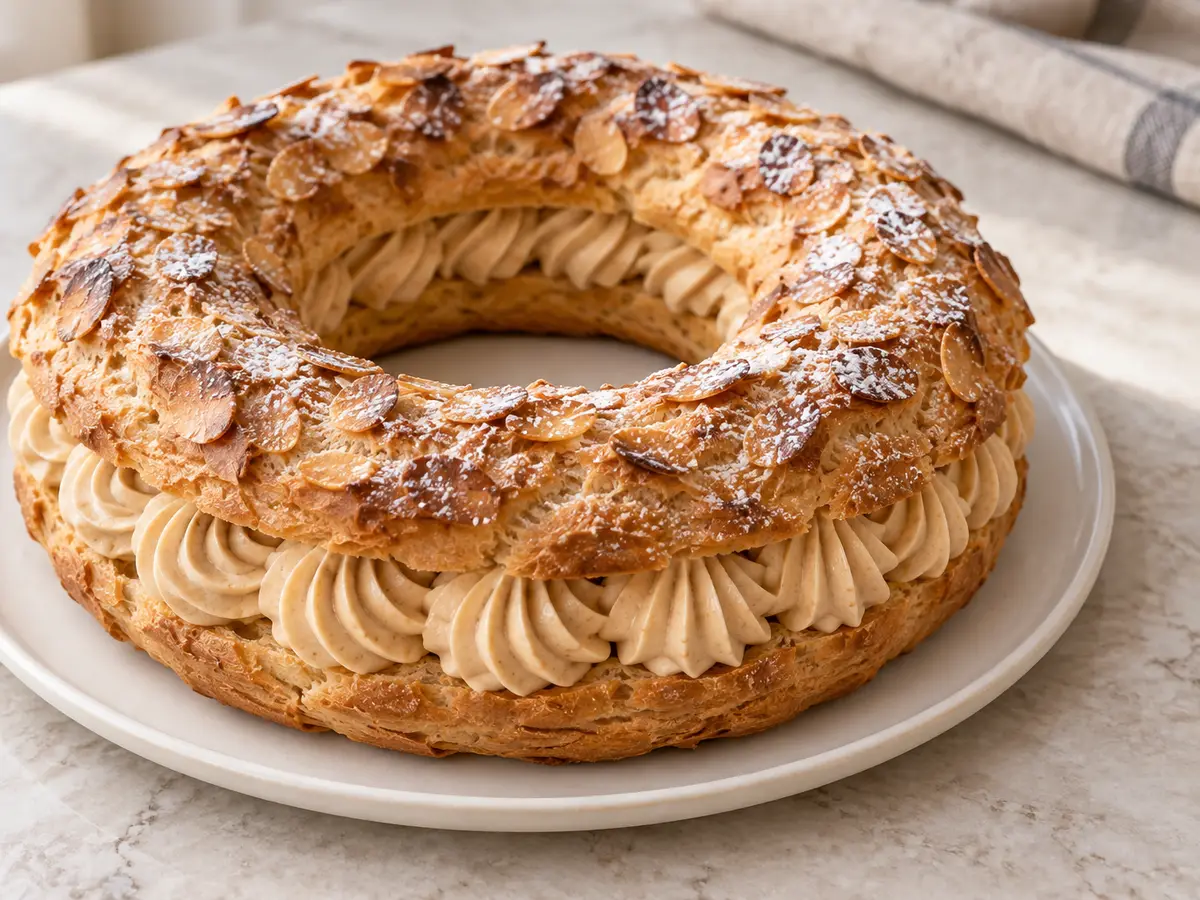 Paris-Brest — soezenkrans met pralinécrème