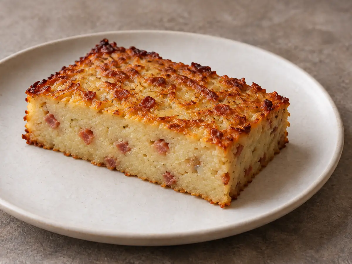 Potato Bake with Bacon and Onion