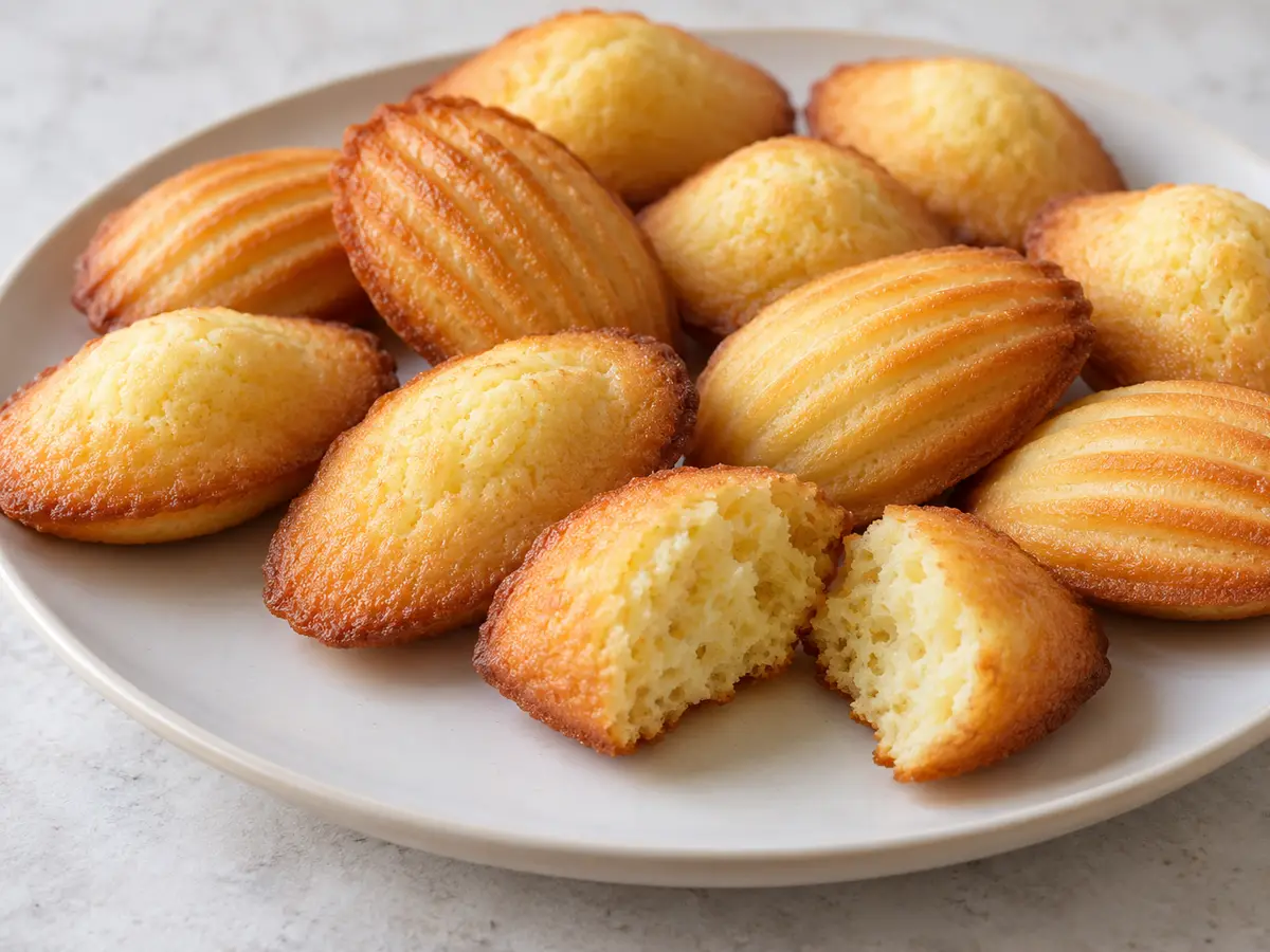 Madeleines — French Sponge Cakes