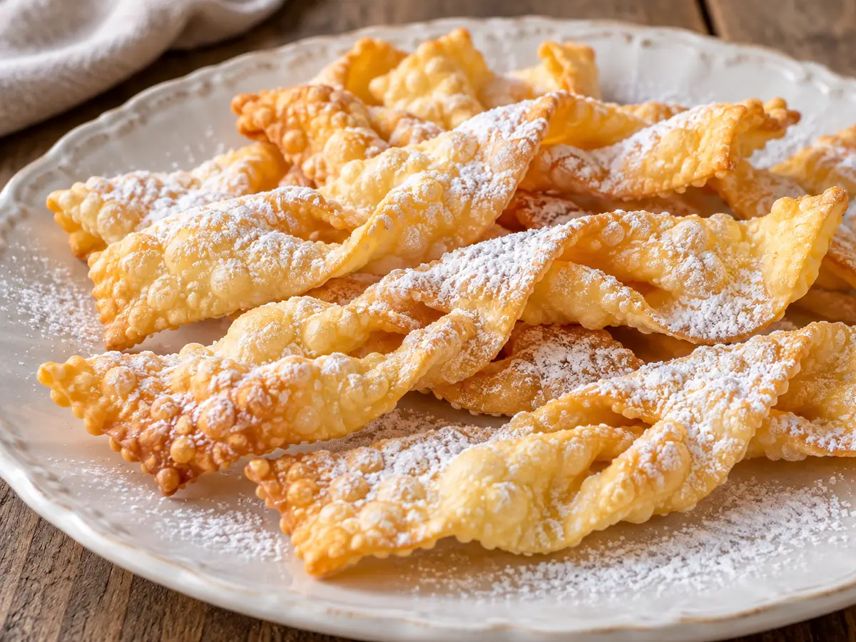 Crisp Polish Pastry Twists