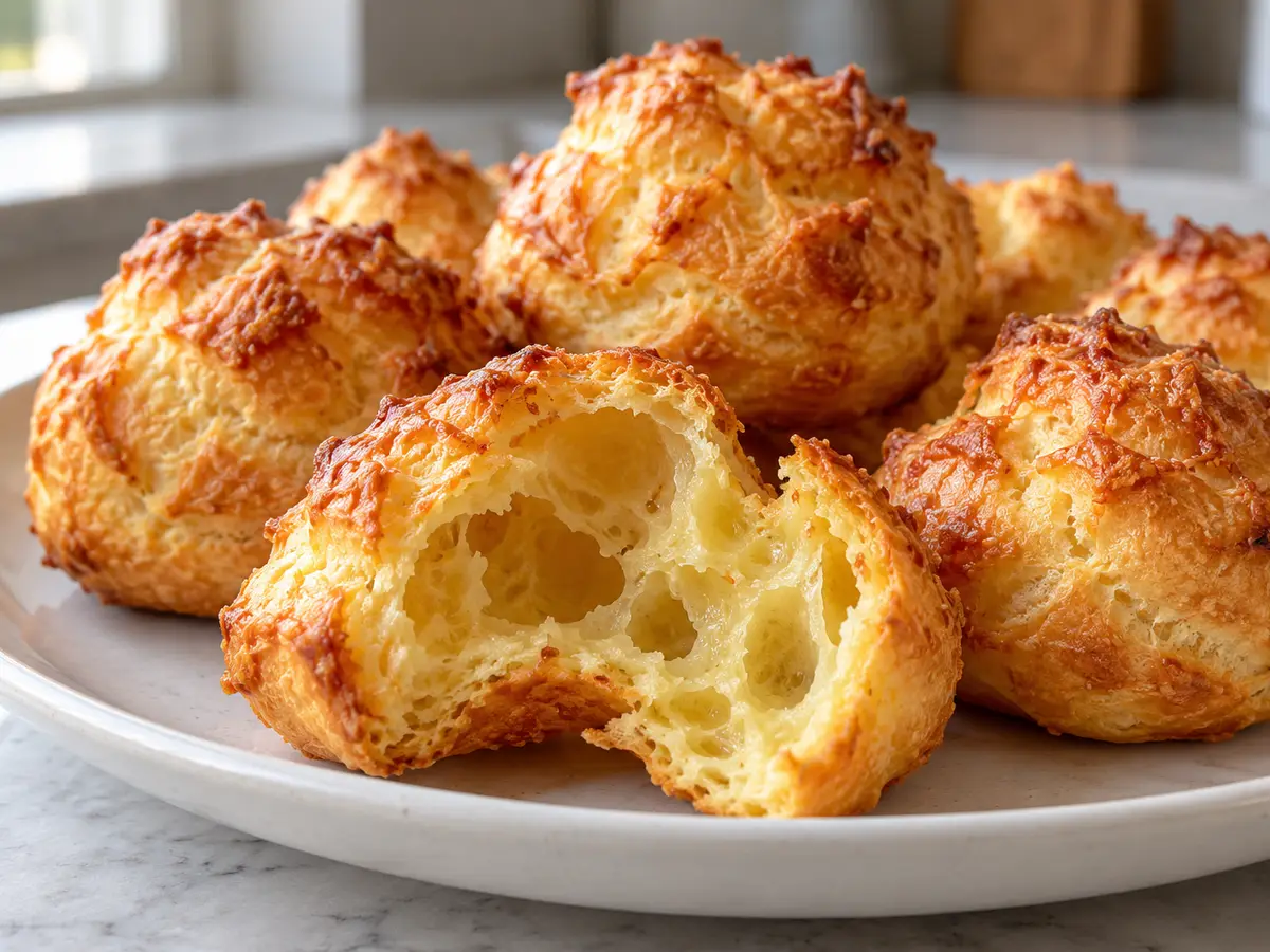 Gougères — French Cheese Puffs