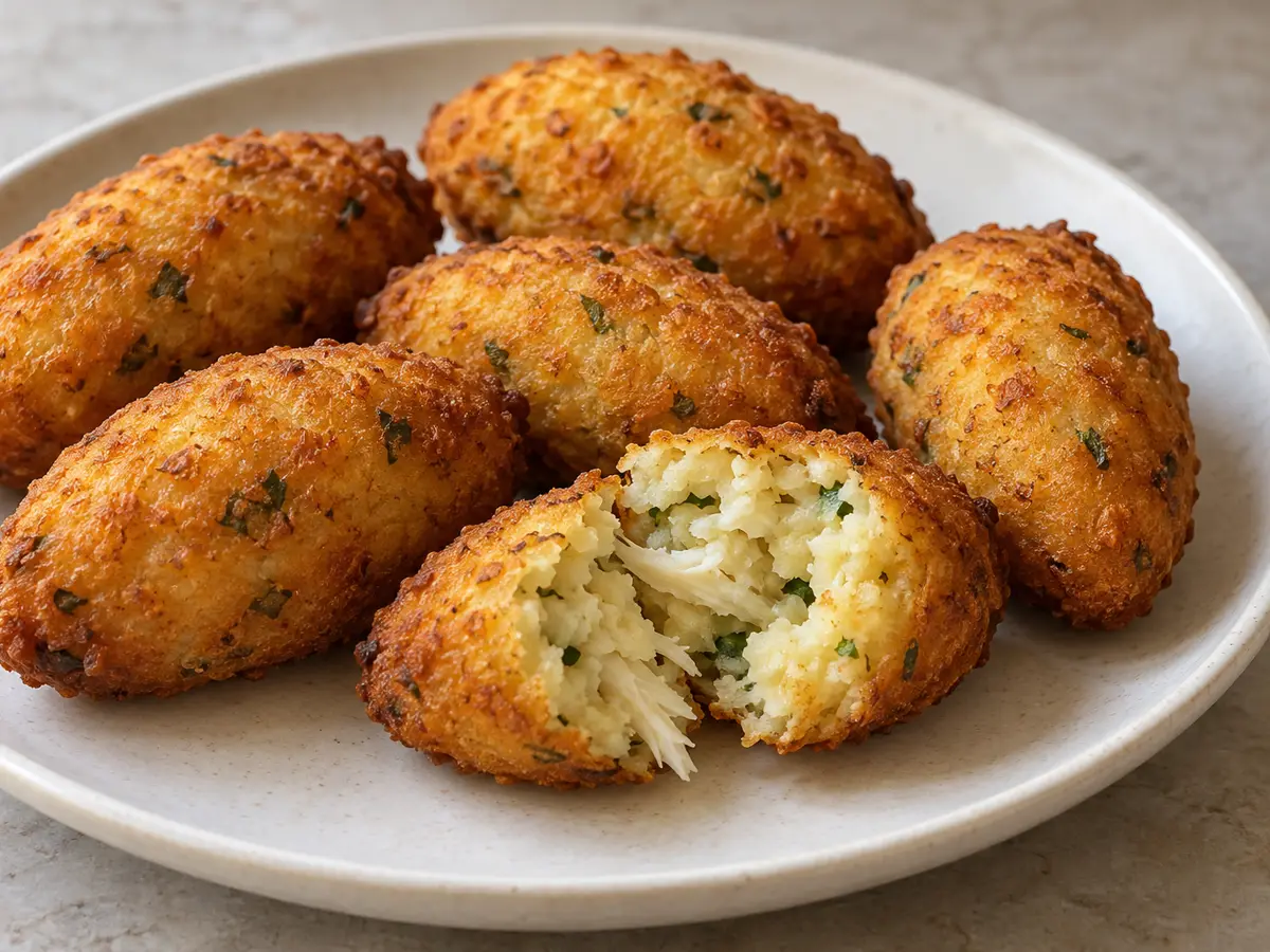 Bolinhos de bacalhau — Portuguese Cod and Potato Croquettes