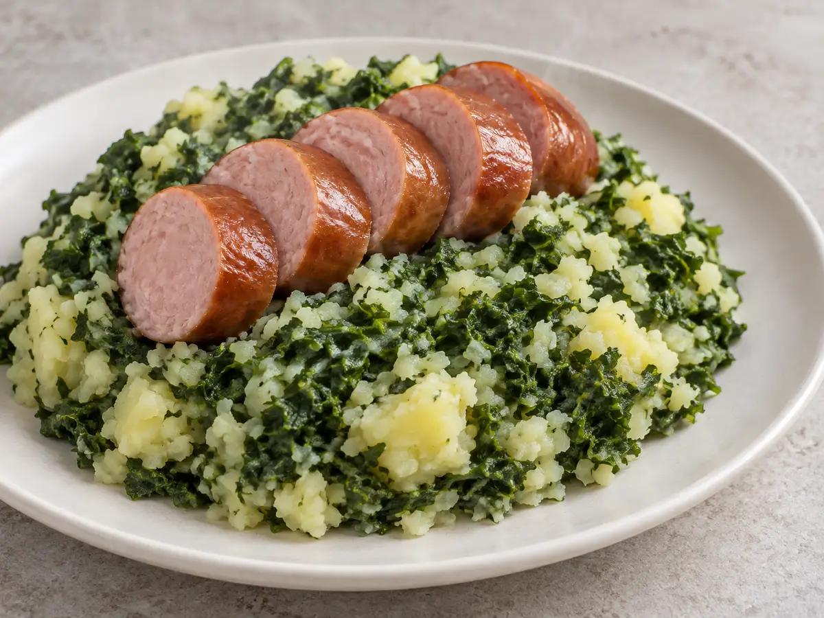 Stamppot — Dutch Mashed Potatoes with Kale