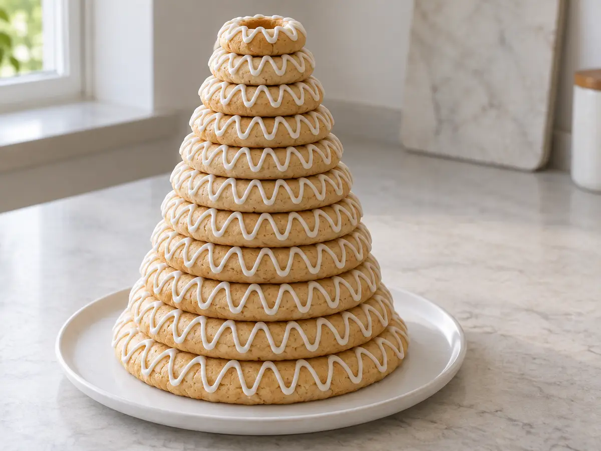 Kransekake — Norwegian Almond Ring Tower
