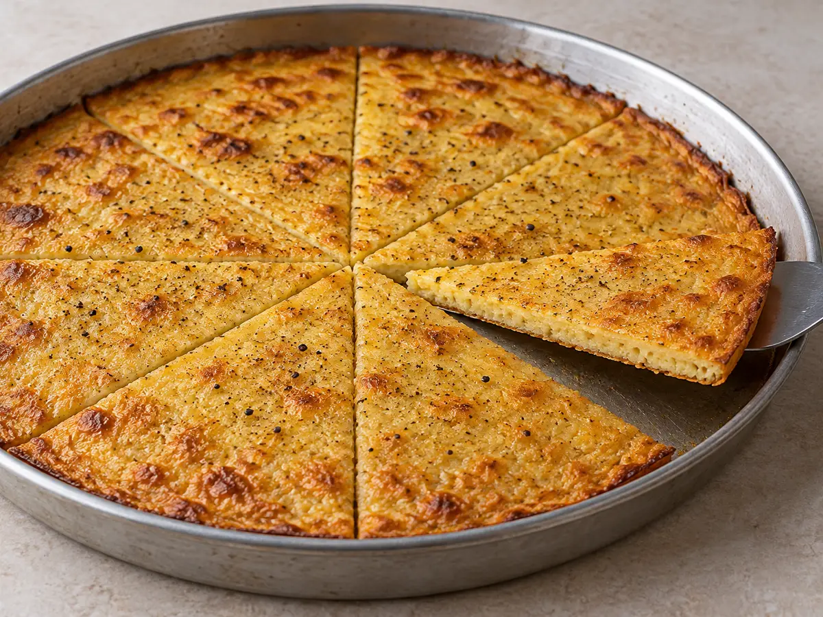 Farinata — Italian Baked Flatbread with Chickpea Flour