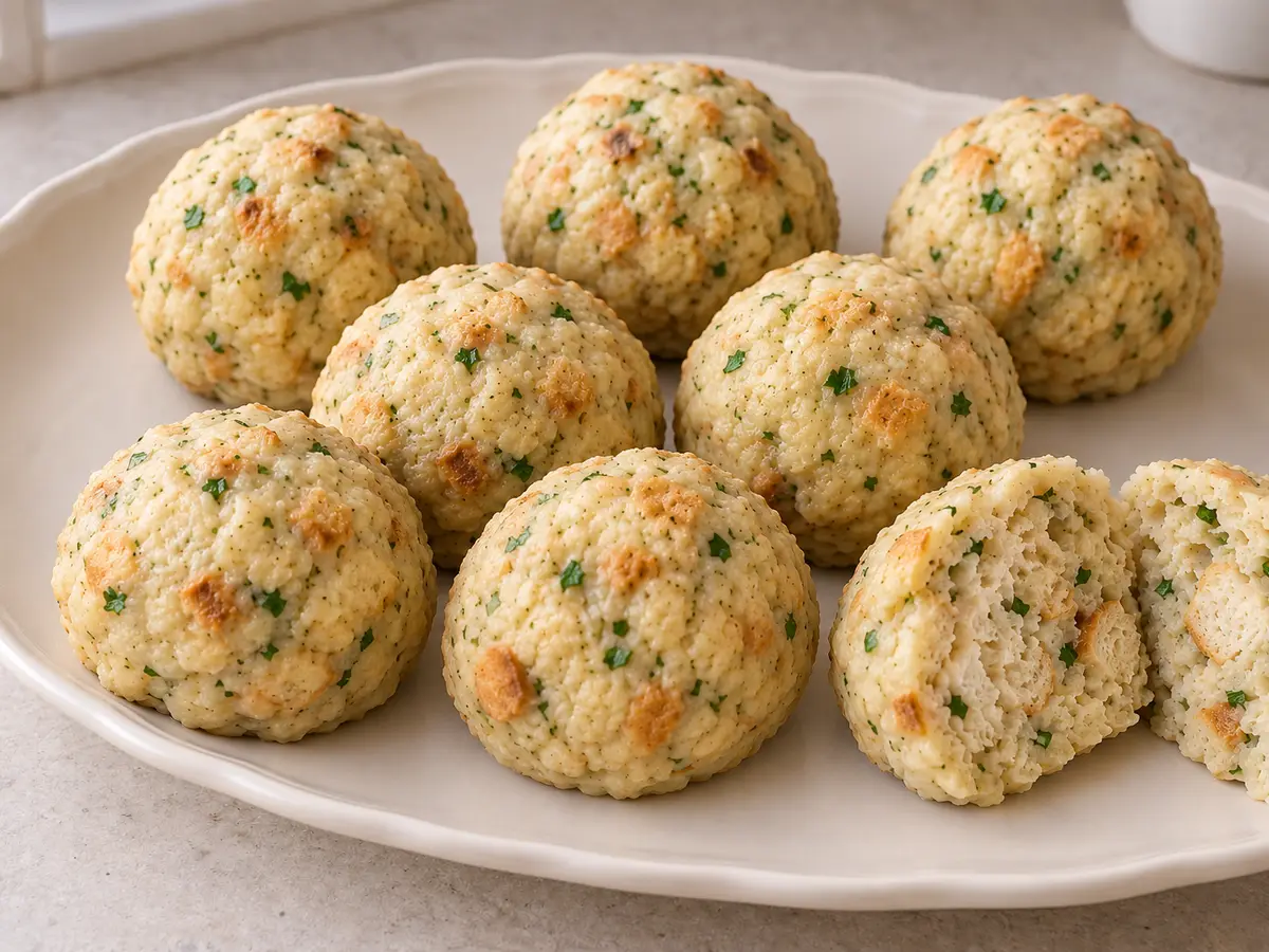Semmelknödel — Bavarian Dumplings Made with Stale Rolls