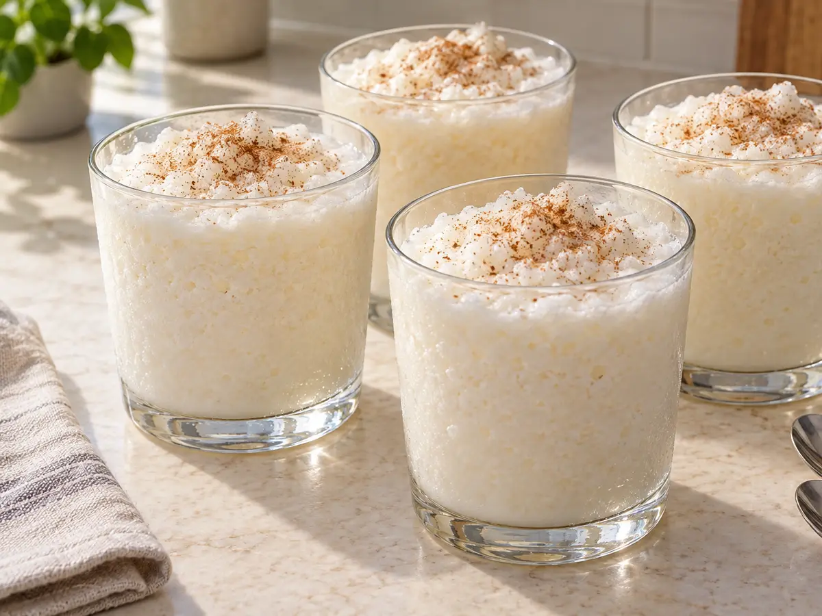 Leche Merengada with Cinnamon and Lemon