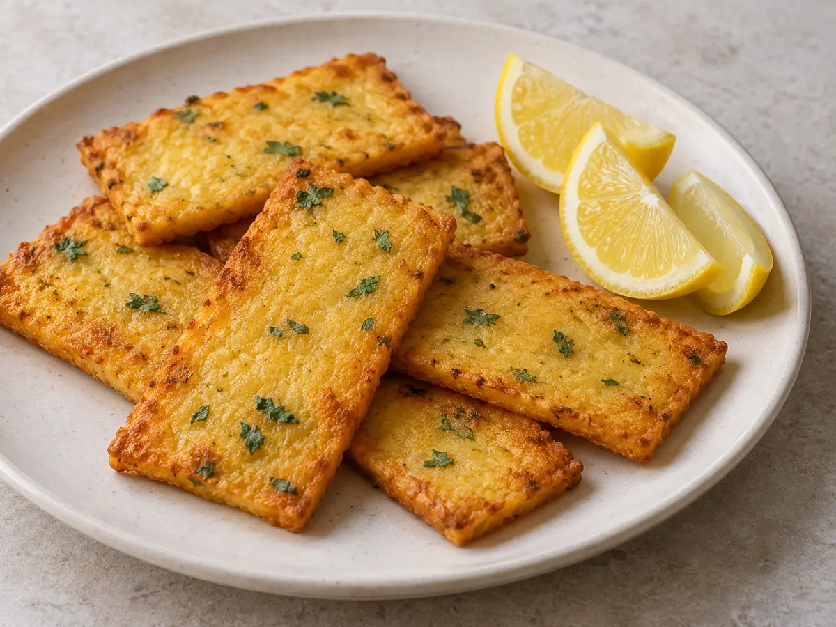 Panelle — Crispy Sicilian Chickpea Fritters