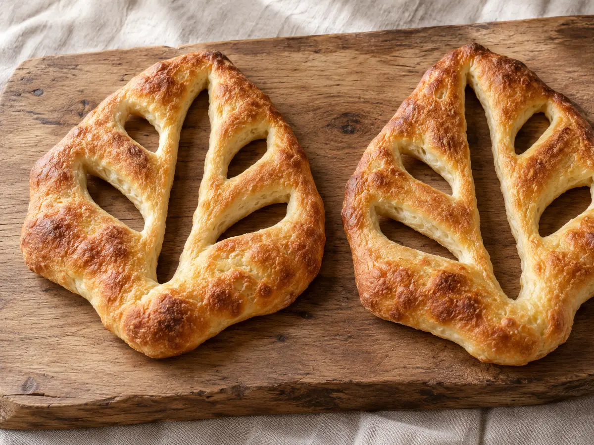 Fougasse — Leaf-Shaped Provençal Bread