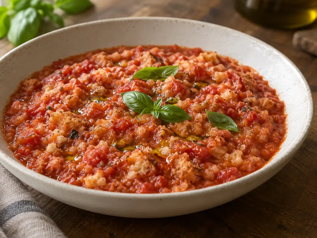 Tuscan tomato and bread soup