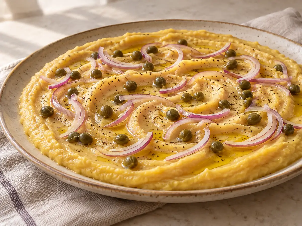 Greek Yellow Split Pea Spread