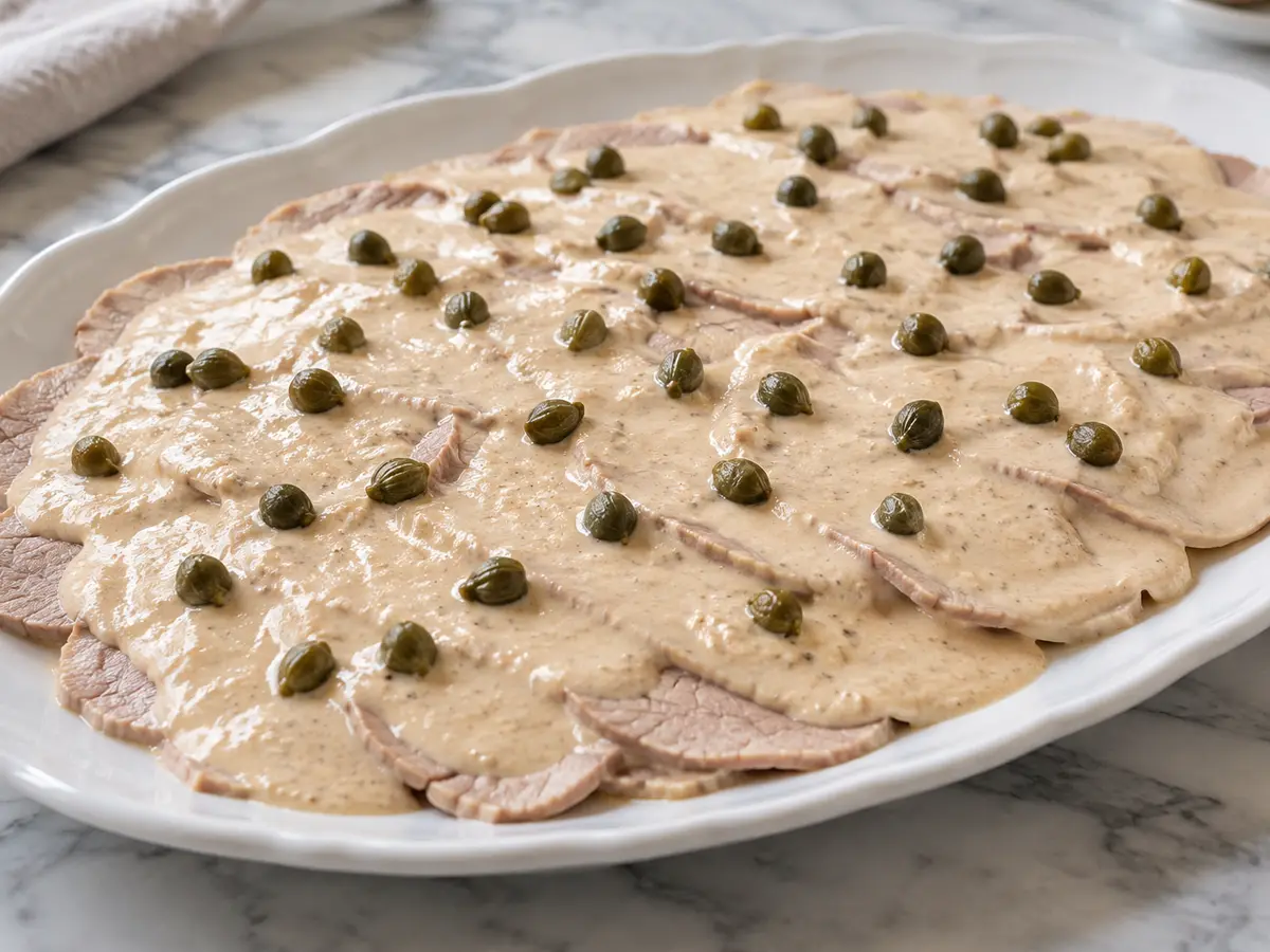 Cold Veal with Tuna Sauce