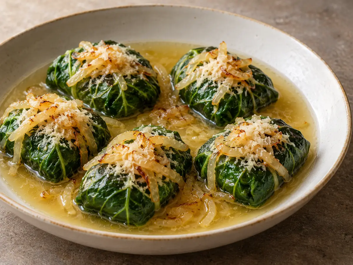 Capuns — involtini di bietola con impasto per gnocchetti e manzo essiccato