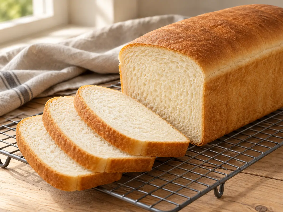 Pain de mie — pane da toast casalingo al latte
