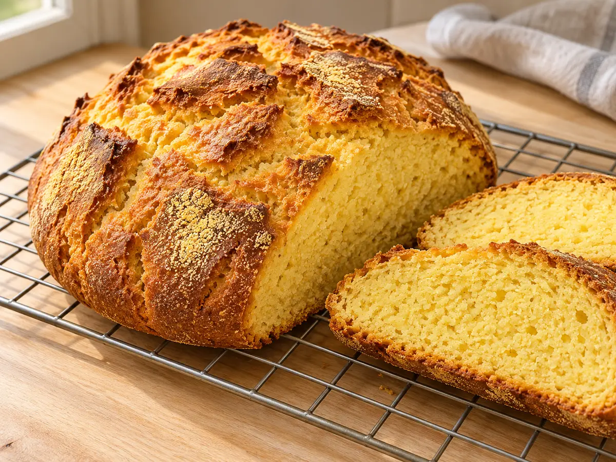 Broa de milho — pane portoghese di mais
