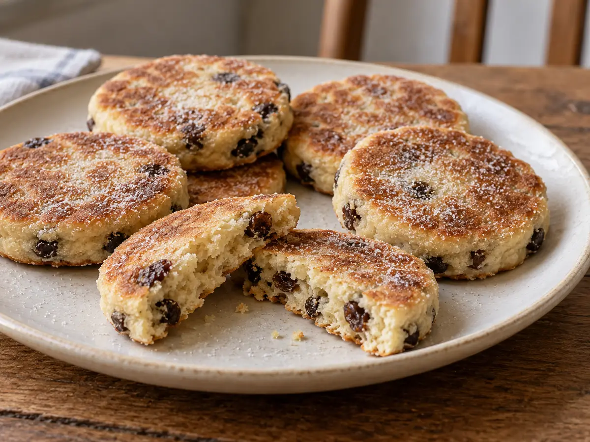 Welsh cakes — buttery Welsh griddle cakes