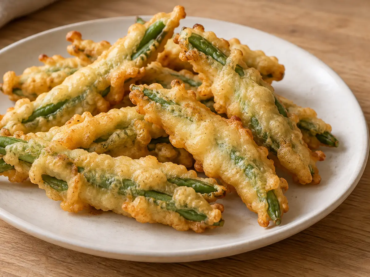 Peixinhos da horta — sperziebonen in een krokant jasje