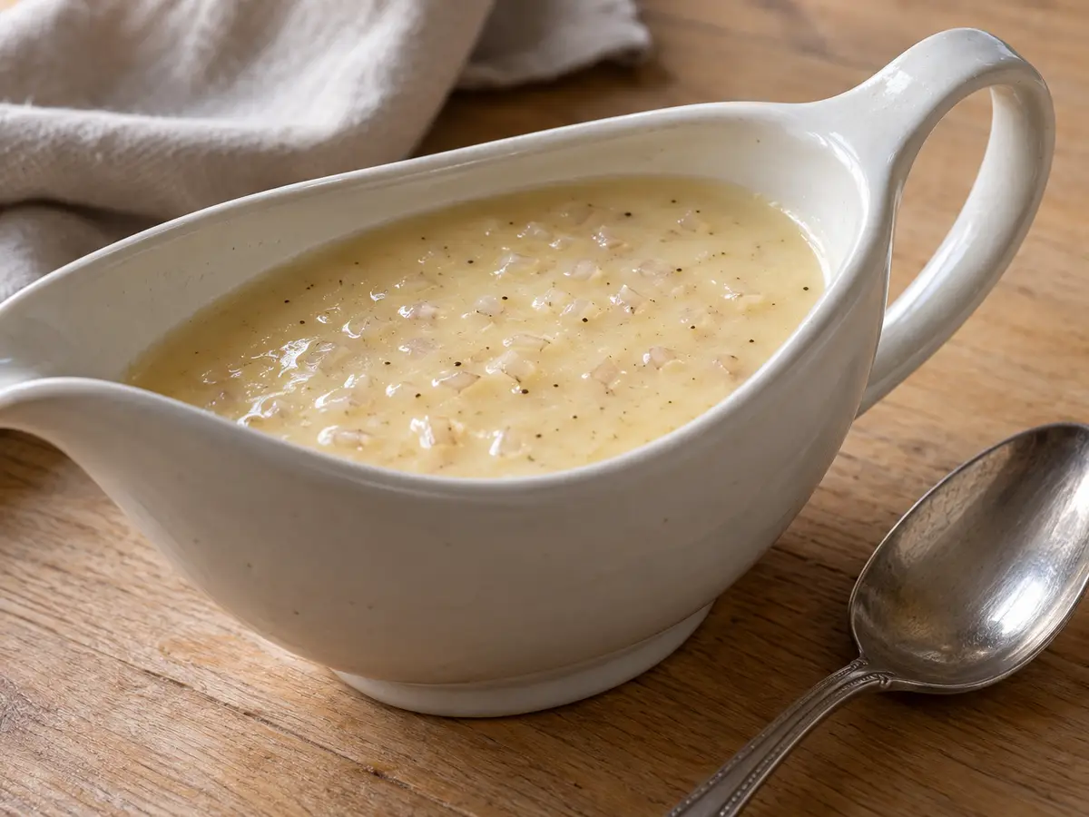 Beurre blanc — fluweelzachte botersaus met sjalot en witte wijn