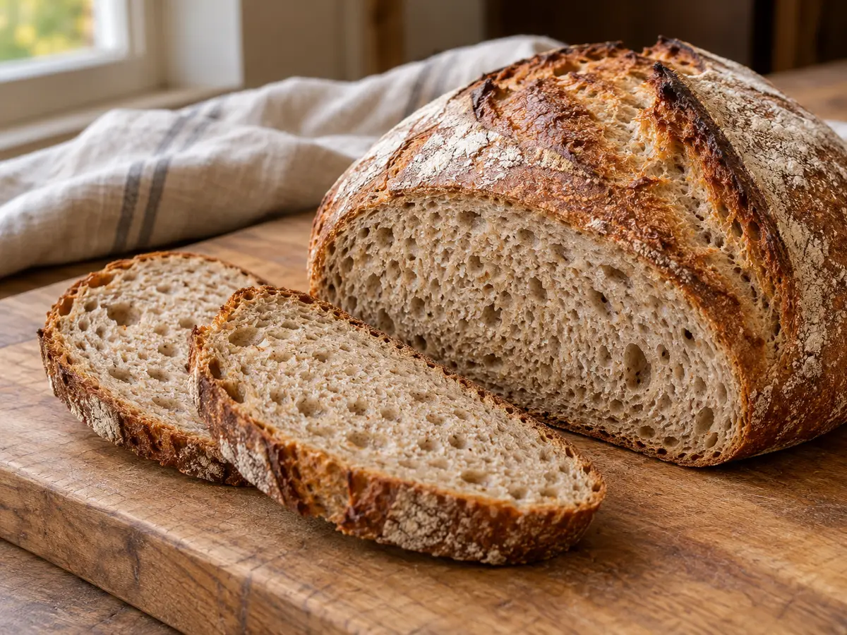 Pain de campagne — pane di frumento e segale a lievitazione naturale