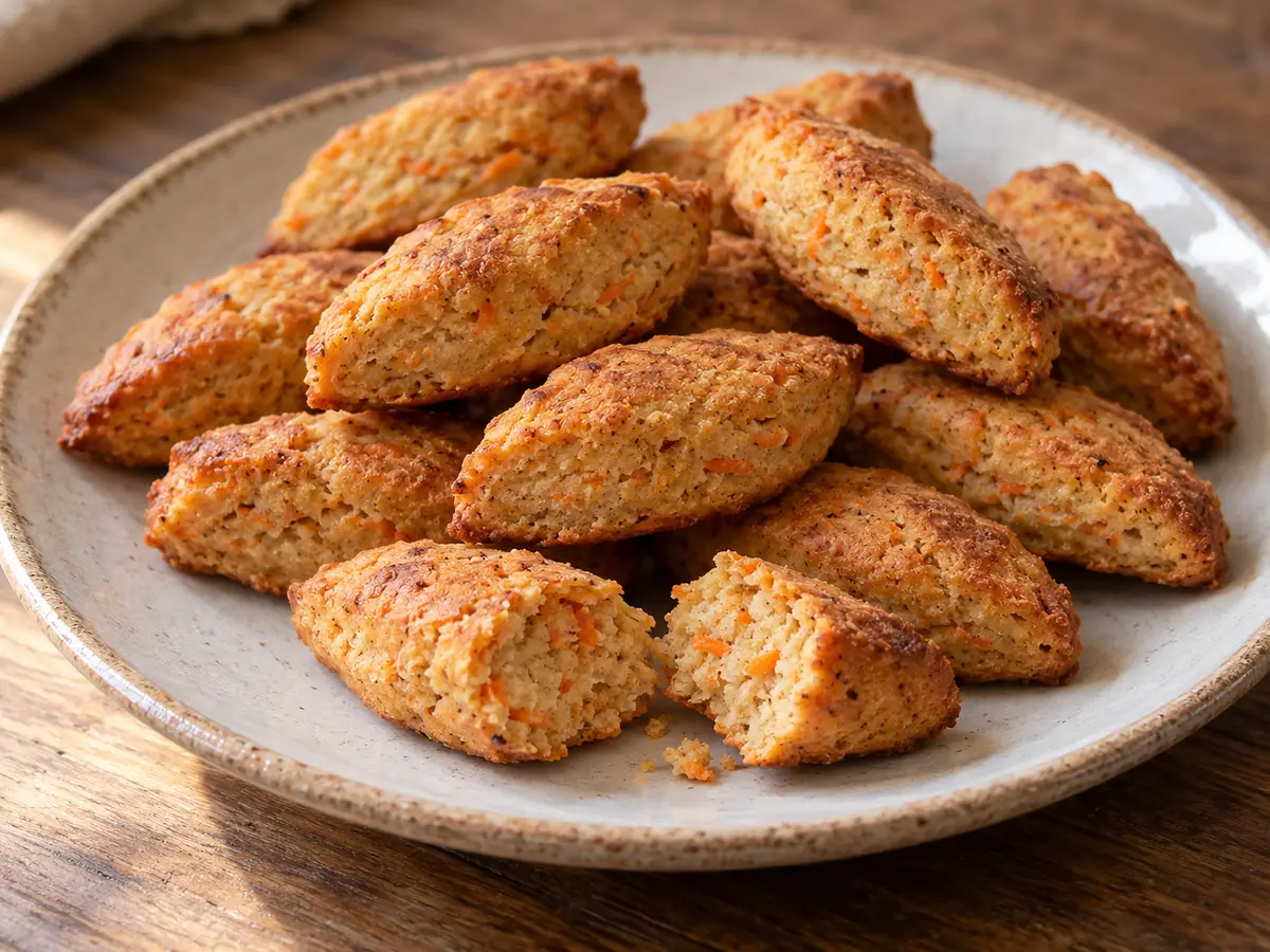Fafernuchy — Karottengebäck aus Kurpie mit Honig und Pfeffer