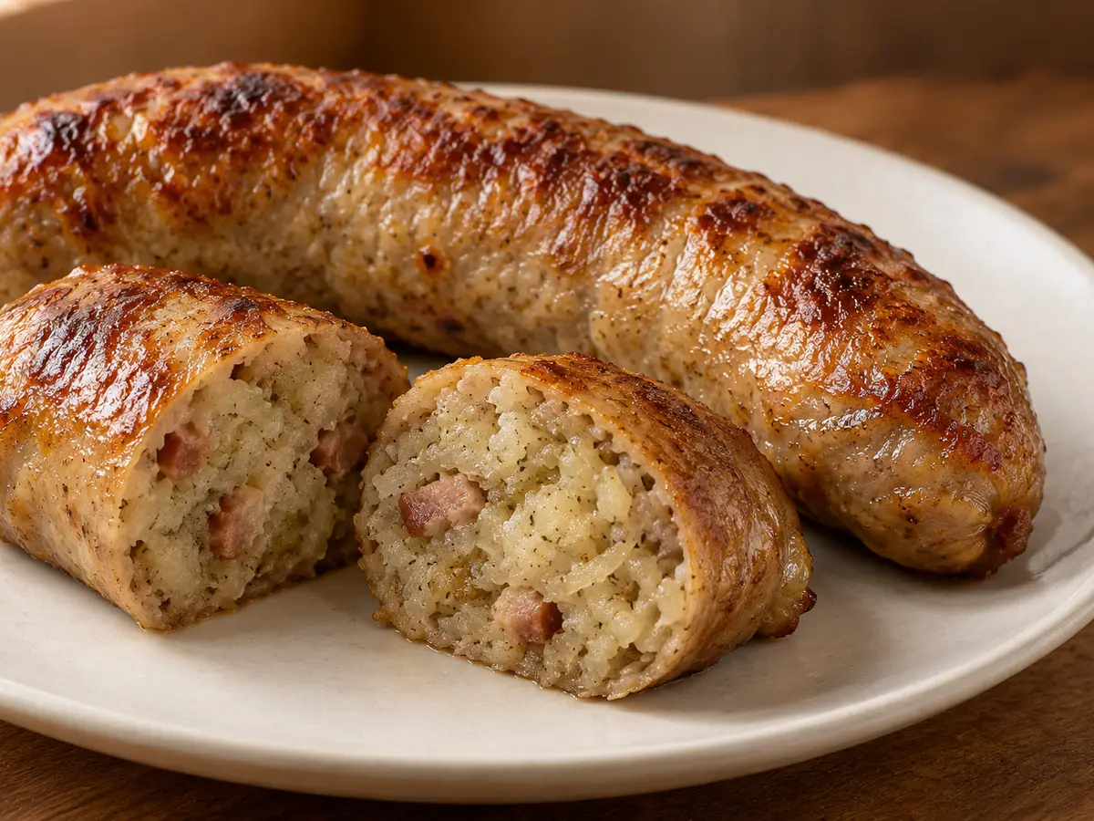 Kiszka ziemniaczana – specialità della Podlachia con pancetta