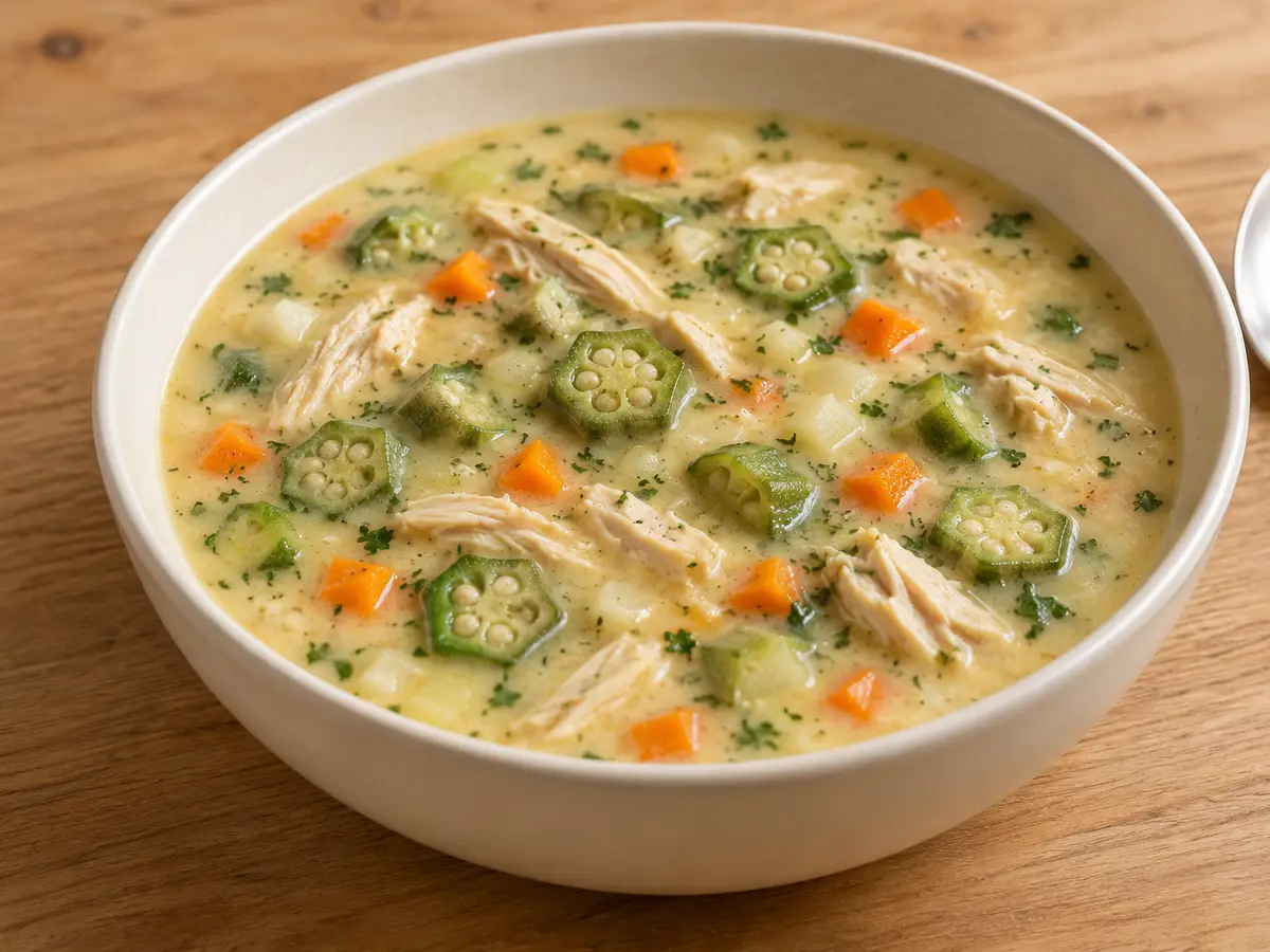 Begova čorba – Bosnian chicken and okra soup
