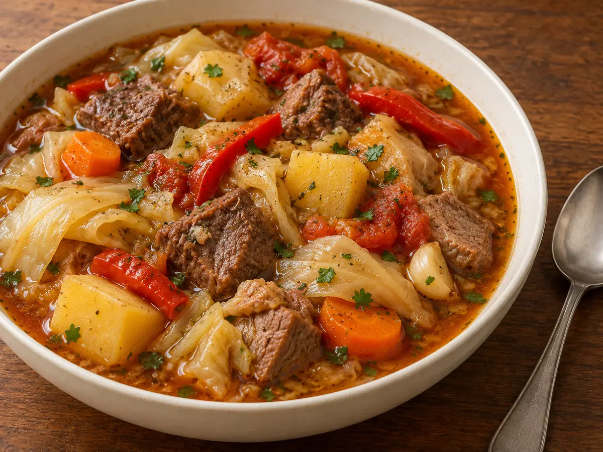 Bosanski lonac – pentola bosniaca con manzo e agnello