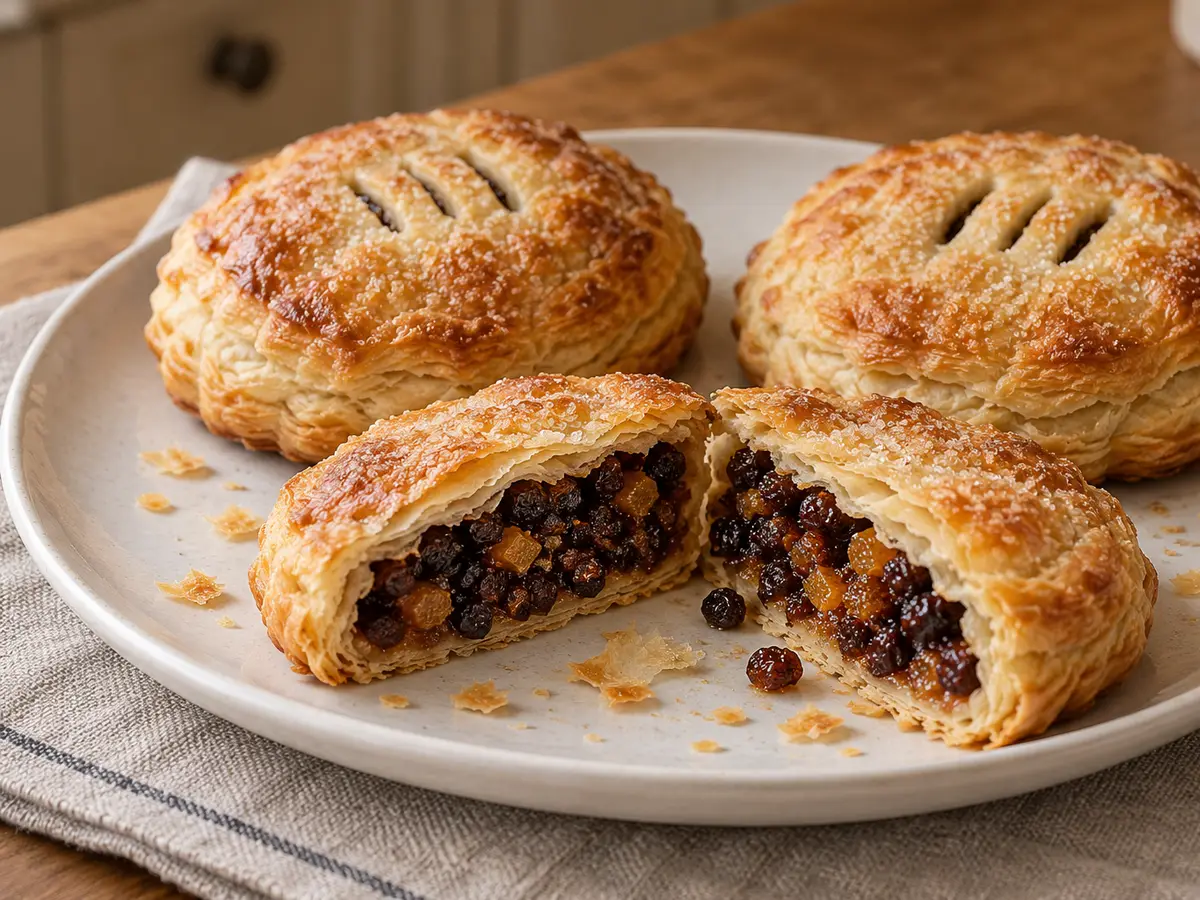 Eccles cakes – English pastries with currants