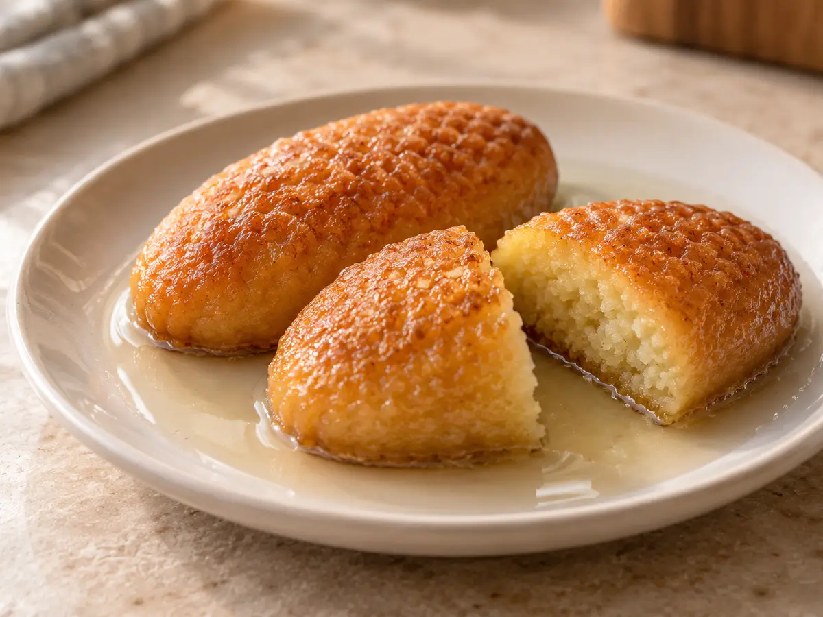 Hurmašice – Bosnian butter cookies in syrup