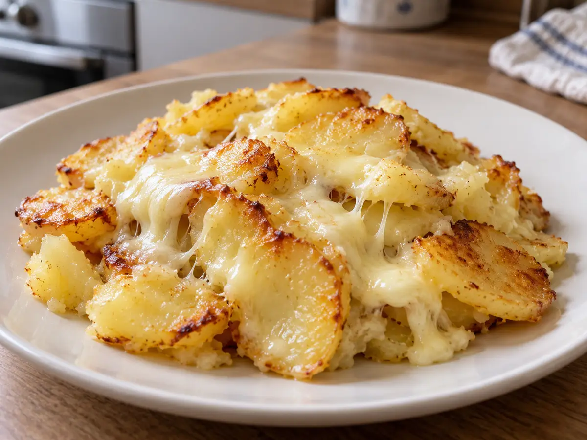 Truffade – patatas con tomme fresca