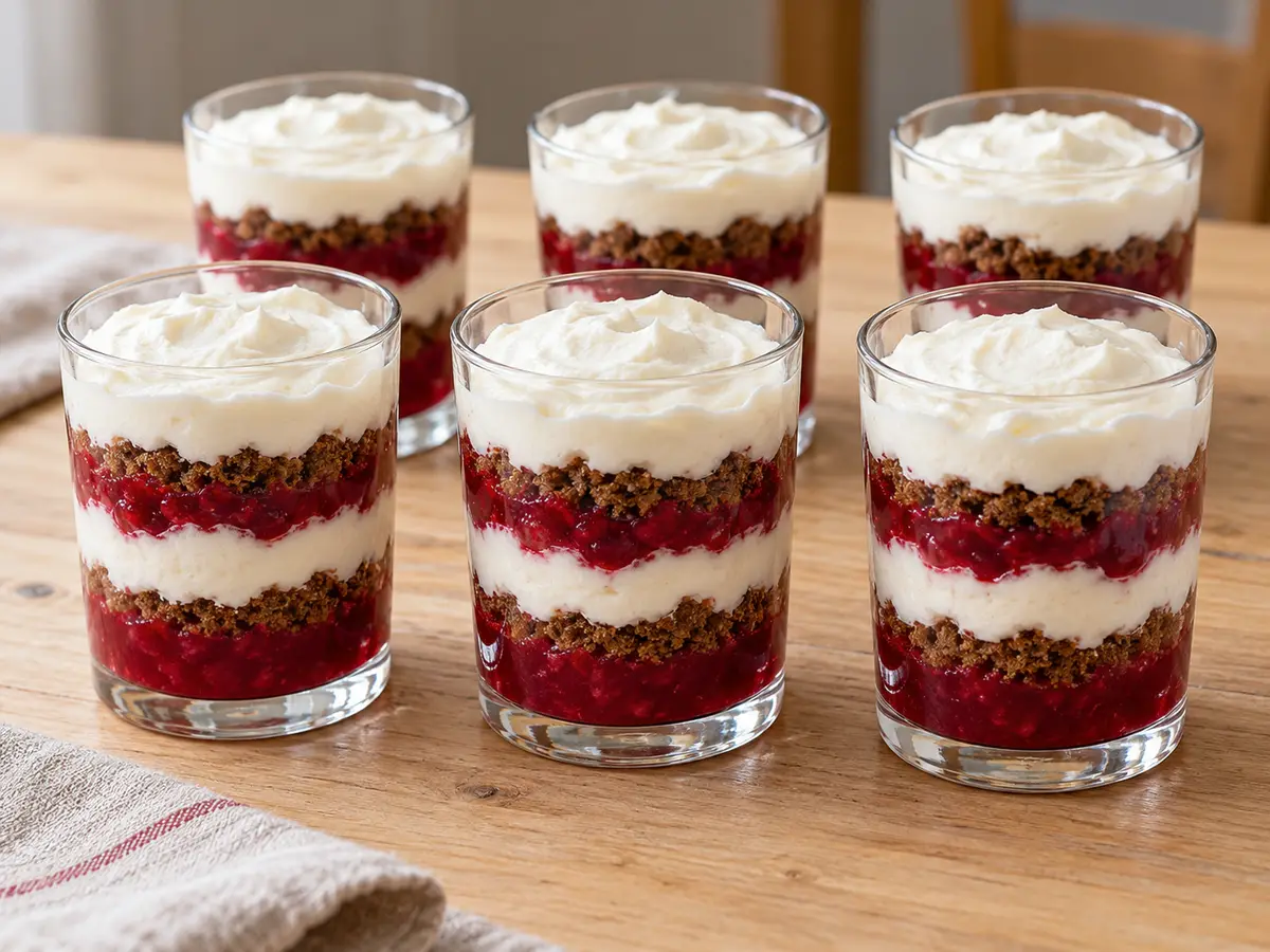 Rupjmaizes kārtojums – dessert lettone al pane di segale