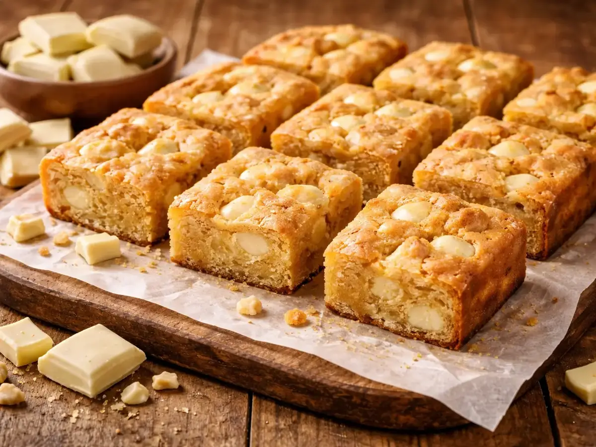 White Chocolate Blondies