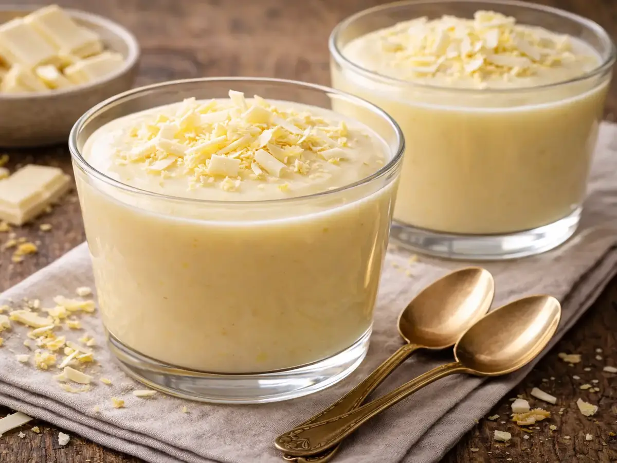 White Chocolate Pudding