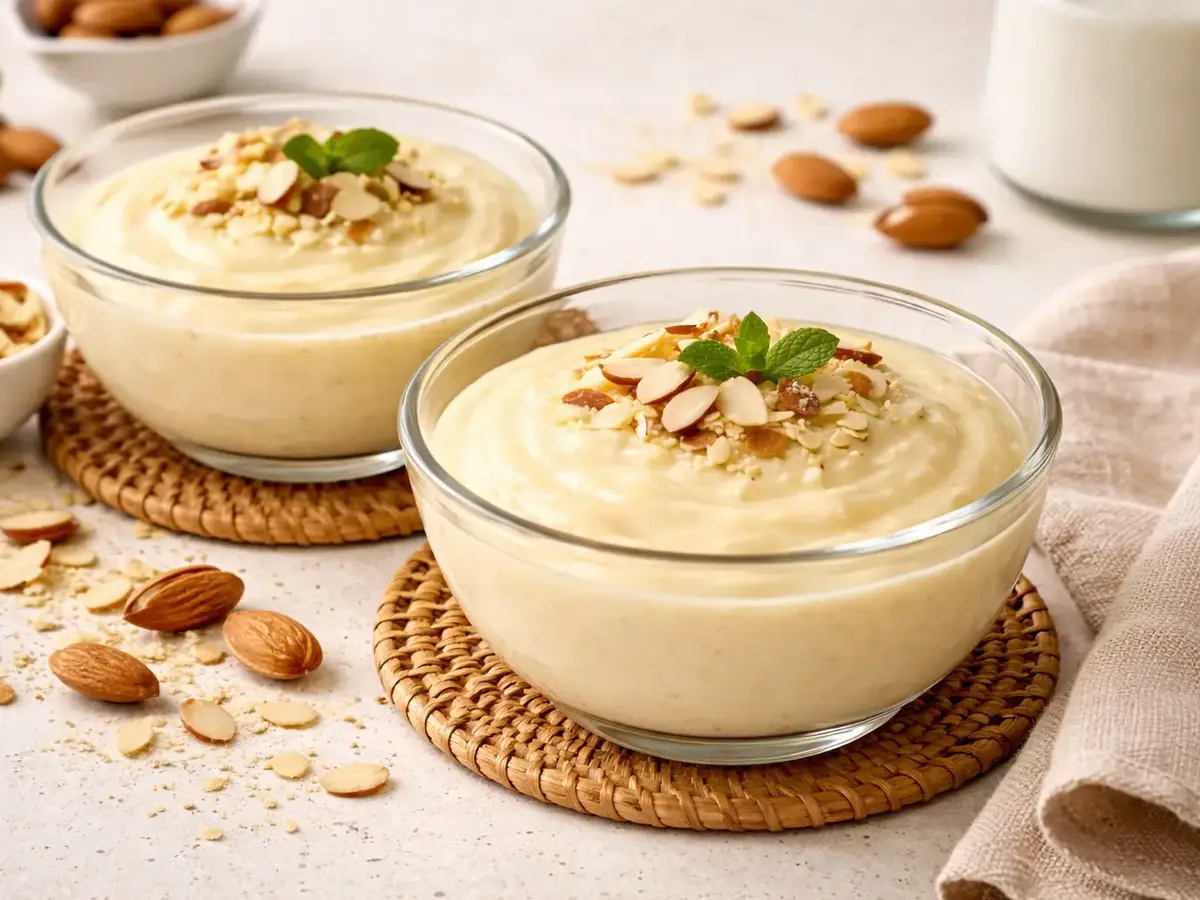 Almond Pudding