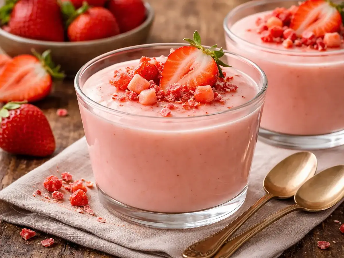 Strawberry Pudding
