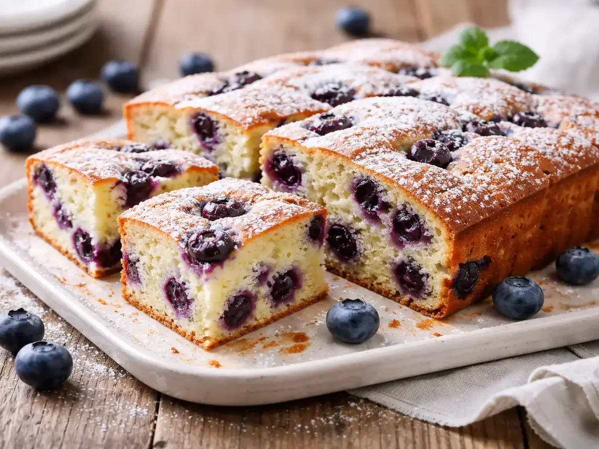 Blueberry Yogurt Cake