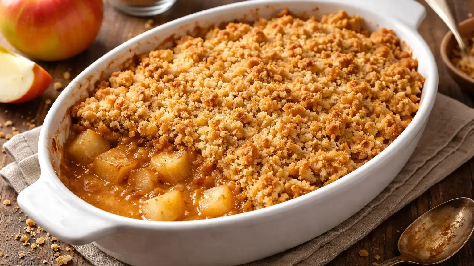 Crumble jabłkowe