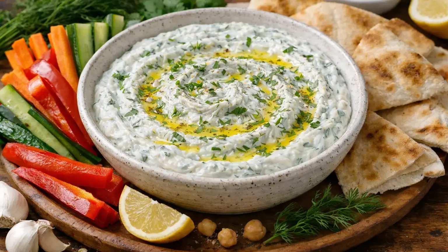 Dip jogurtowy z koperkiem