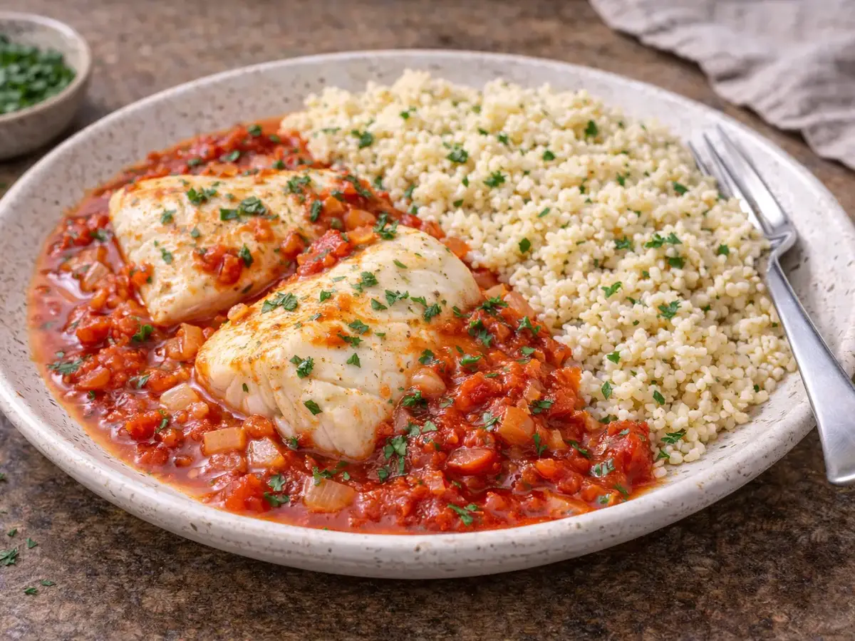 Cod in Tomato Sauce