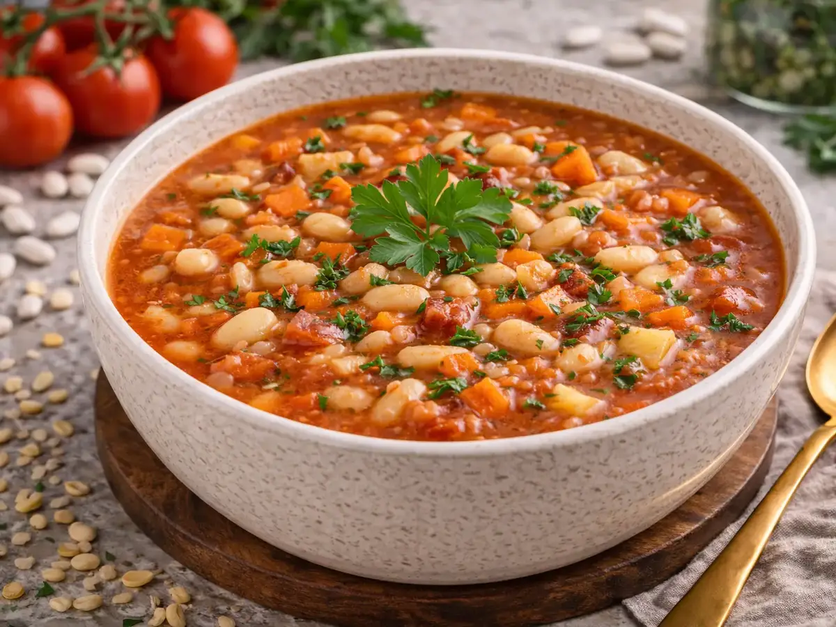 Tomato White Bean Soup