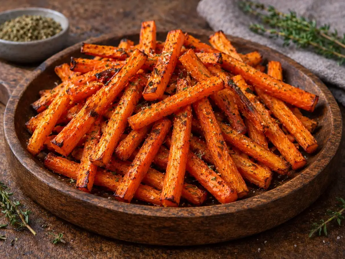 Baked Carrot Fries
