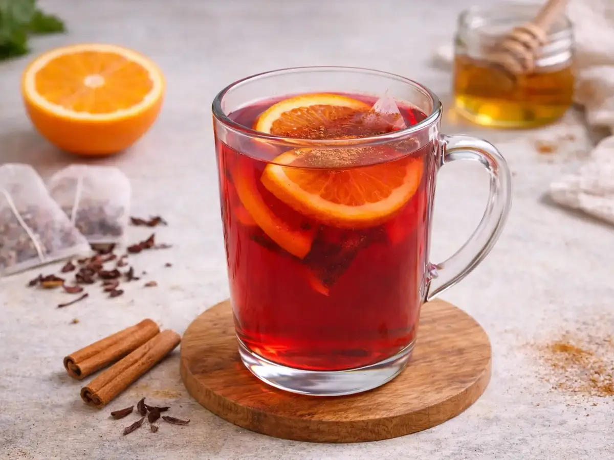 Hibiscus and Orange Infusion