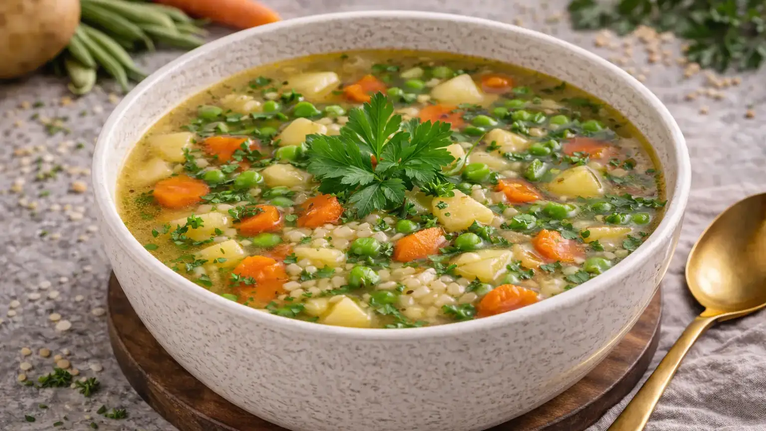 Zupa jarzynowa na rosole