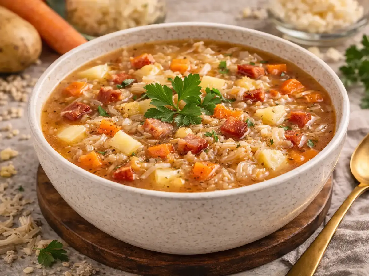 Polish Sauerkraut Soup (Kapuśniak)