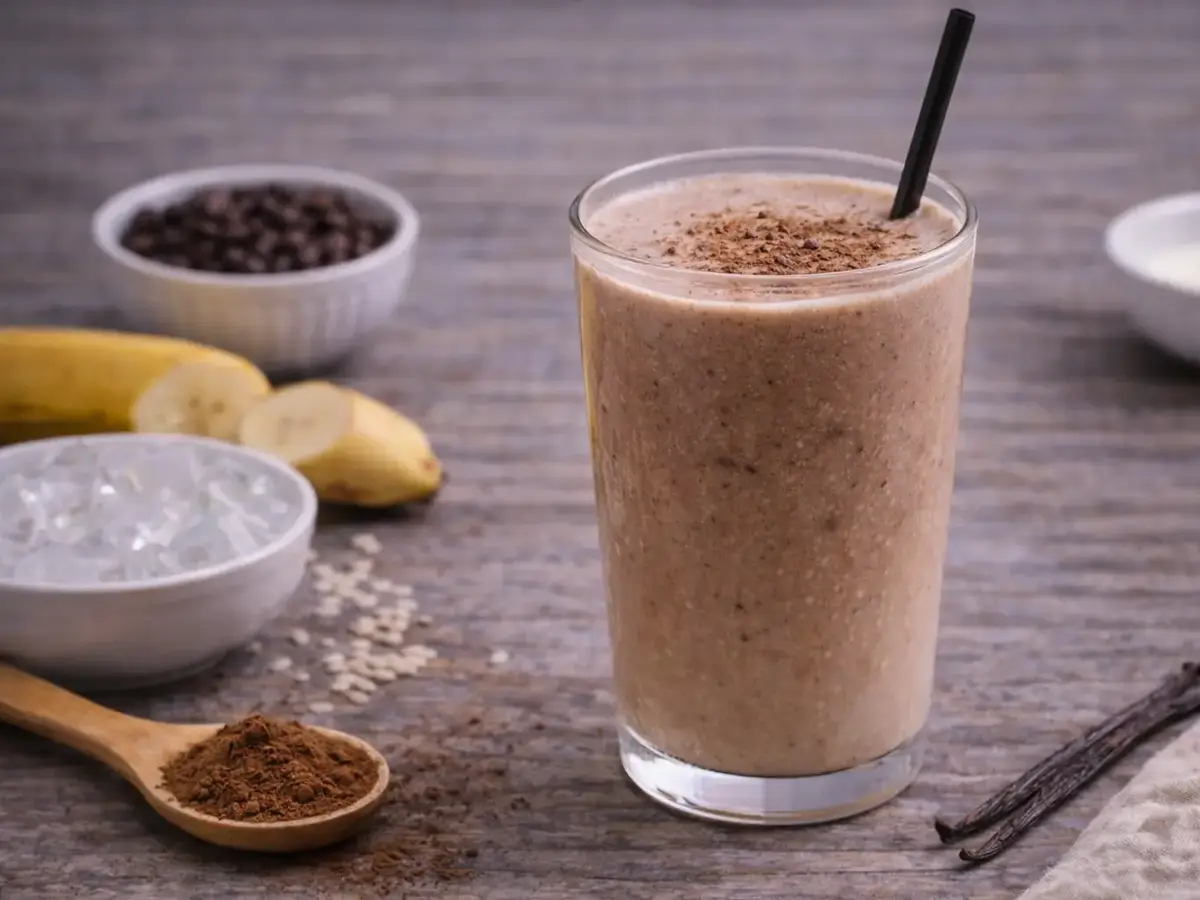 Iced Banana Coffee