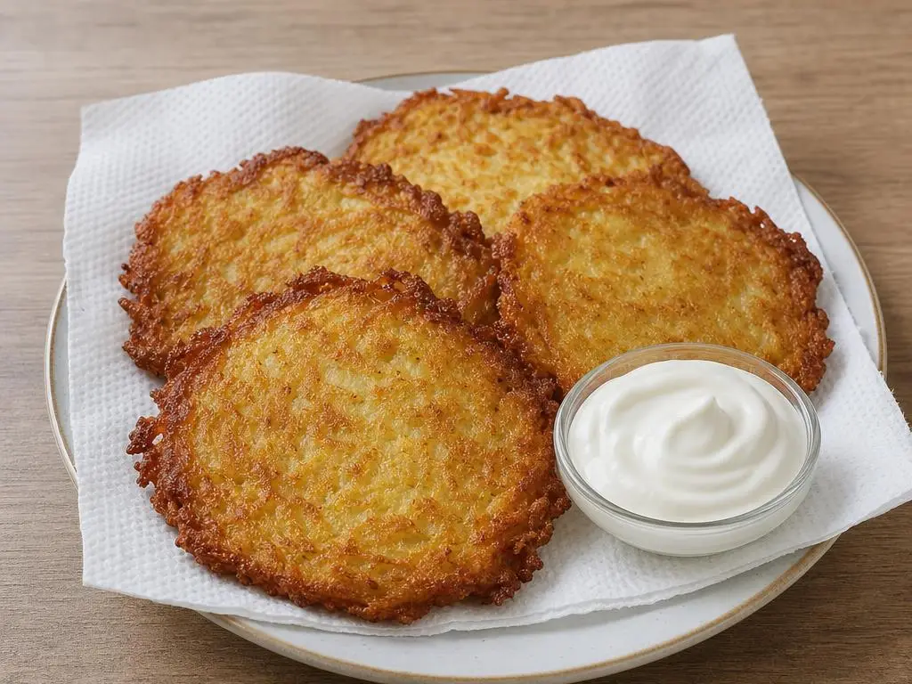 Classic Potato Pancakes with Crisp Edges
