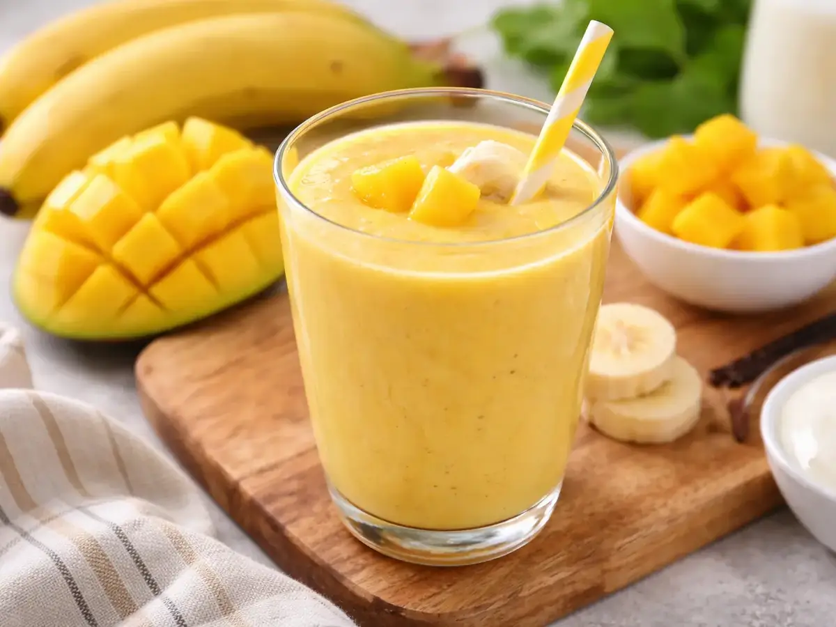 Mango Banana Smoothie