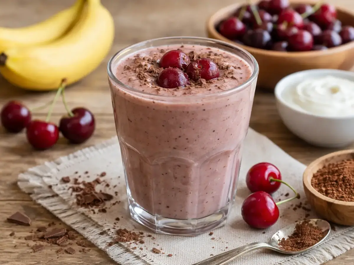 Cherry Cocoa Smoothie
