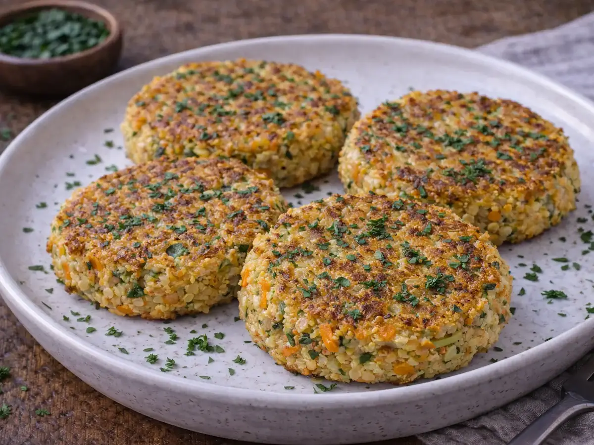 Millet and Vegetable Patties